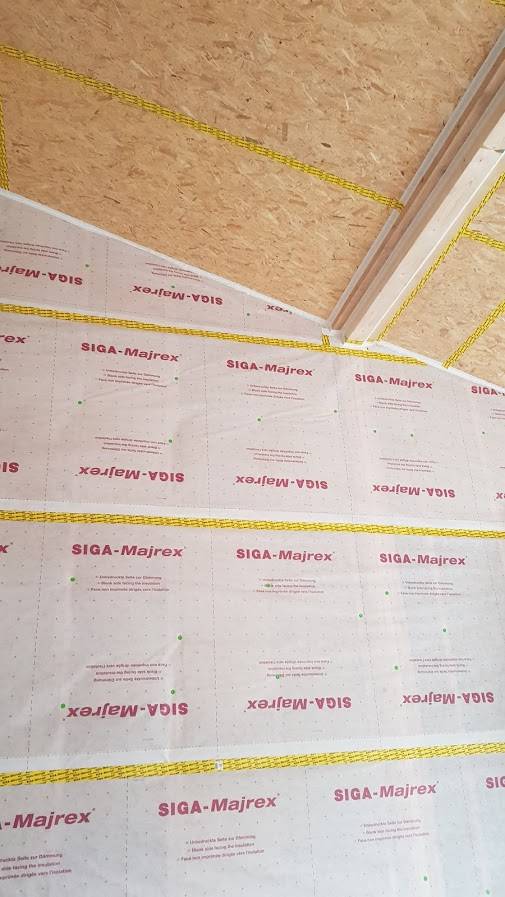 L'étanchéité à l'air des murs et de la toiture à Crest