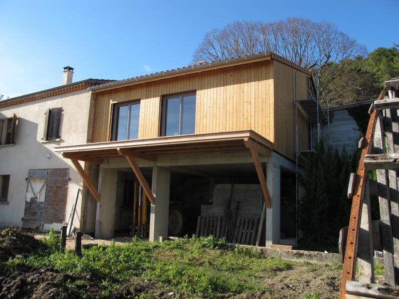 Extension de maison à Suze 26400