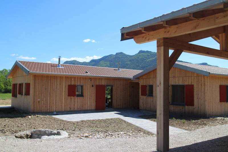 Construction d'une maison bois BBC écologique à Die dans la Drôme