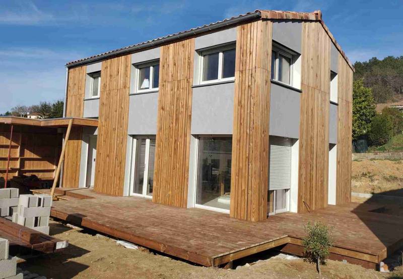 Bardage bois et terrasse bois